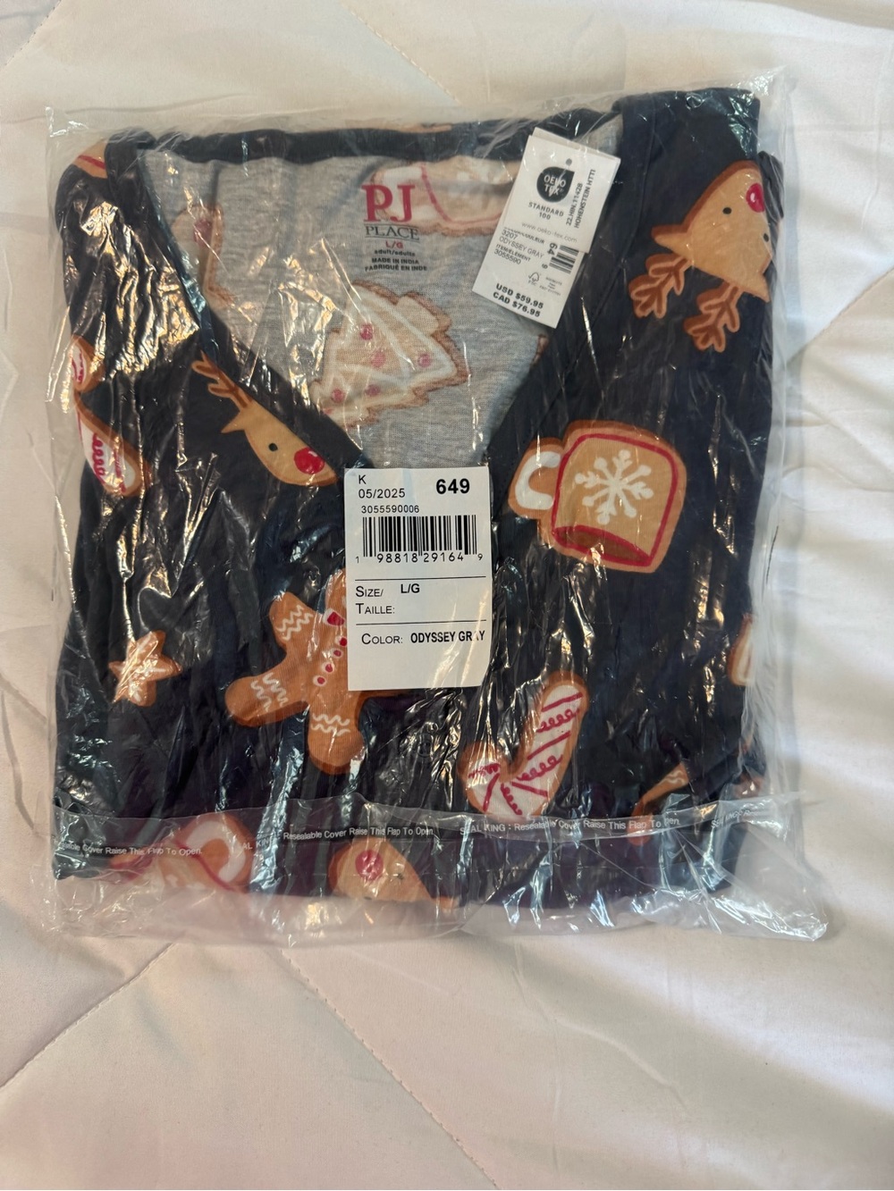Pajama men’s set in large